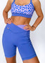 Criss Cross Leopard Sports Bra